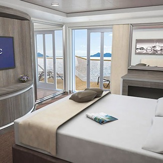 Accommodation on MSC Seaside: Cabins & Suites