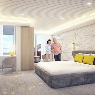 Private area for suites