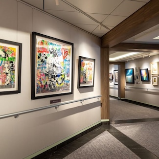 Onboard Shopping & Art Gallery