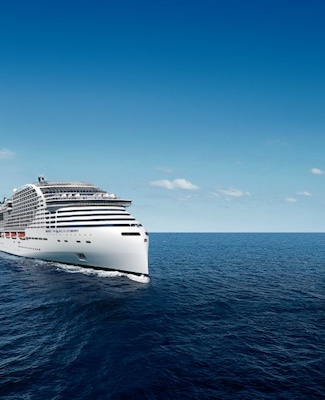 MSC World Europa Cruising