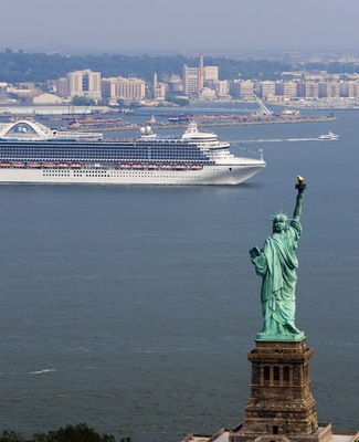 Crown Princess in New York