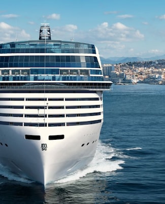 MSC World Europa sailing