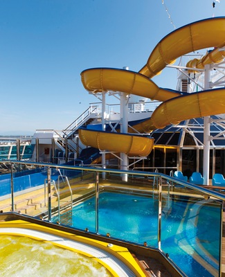 Costa Cruises Water Slide