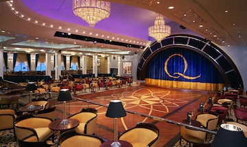 Evening entertainment- Queens Room, Royal Court Theater & Illuminations