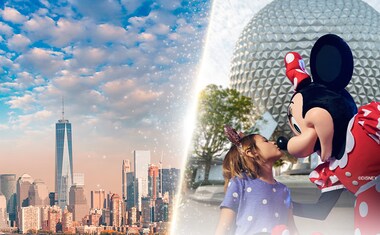 New York and Walt Disney World Orlando