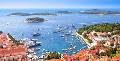 Hvar Island and Split's Route