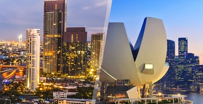 Bangkok and Singapore
