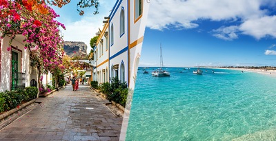 Gran Canaria and Sal Island