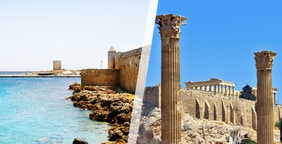 Athens and Rhodes by plane