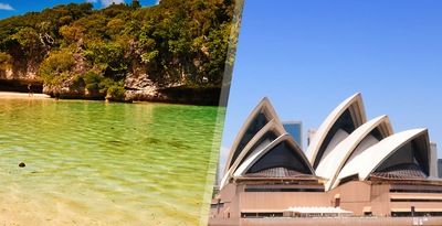 Sydney and Noumea
