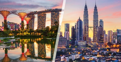 Singapore and Kuala Lumpur