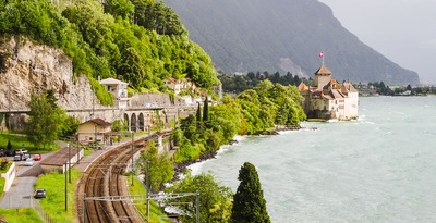 Route through South-west Switzerland