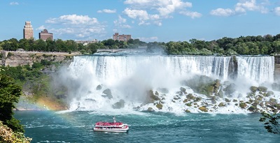 The Canadian East Route with overnight at Niagara Falls