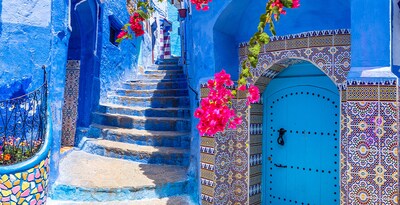 Fez and Chefchaouen in riads
