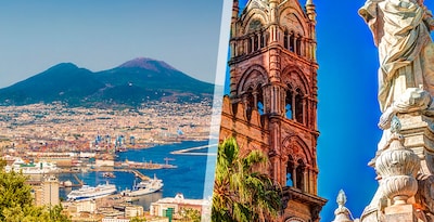 Naples and Palermo
