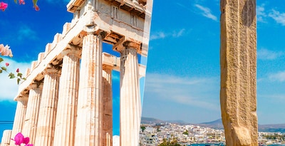 Athens and Naxos by plane