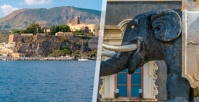 Catania and Lipari