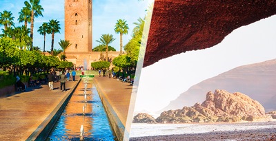 Marrakesh and Agadir beach