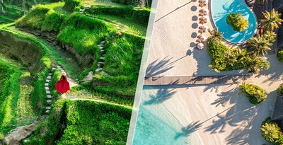 Ubud, Singapore and Maldives