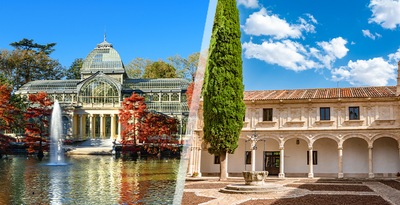 Madrid and Paradores of Madrid with hire car
