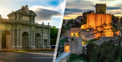 Madrid and Paradores of Castile-La Mancha with hire car