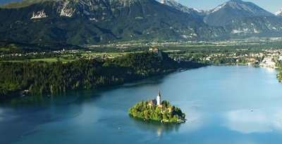 Route through the Green Capital-city and the Julian Alps