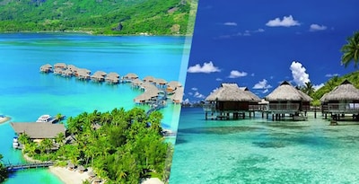 Tahiti and Bora Bora