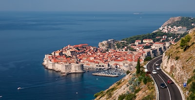 From Zagreb to Dubrovnik Route