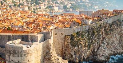 Route from Dubrovnik to Split