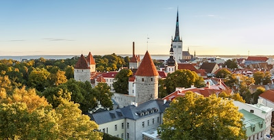 Route through the Baltic Capital-cities