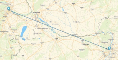 Vienna and Budapest by plane