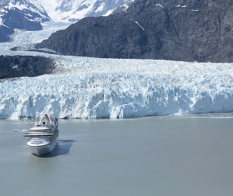 Crown Princess in Glacier Bay
