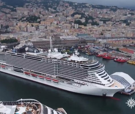 MSC Seaview inauguration ceremony