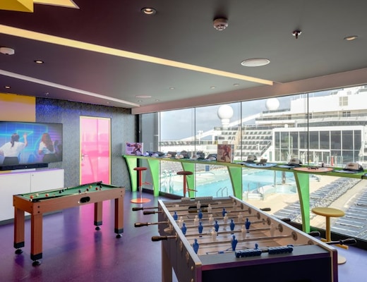 Bars on MSC World Europa