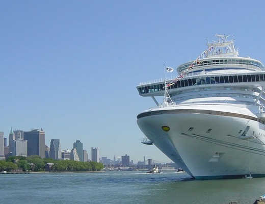 Crown Princess in New York