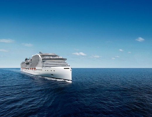 MSC World Europa Cruising