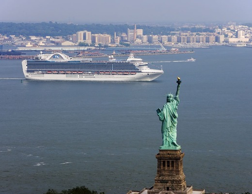 Crown Princess in New York