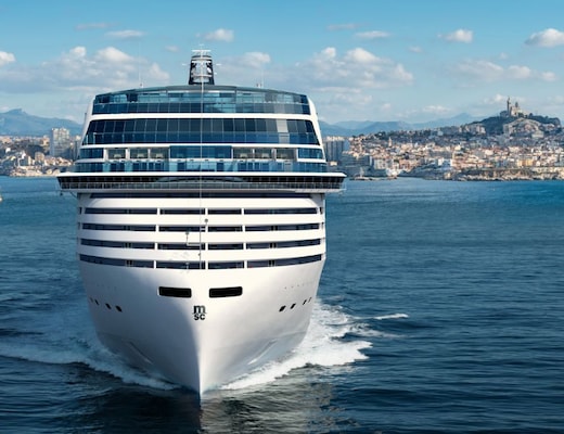 MSC World Europa sailing
