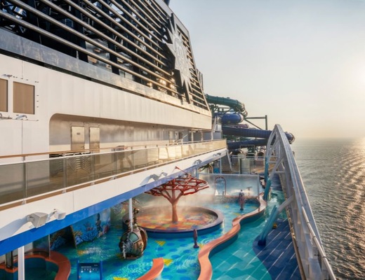 MSC World Europa Oasis Pool