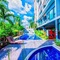 Tree Boutique Resort - map