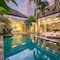 Serene 4Br Seminyak Villa With Tropical - map