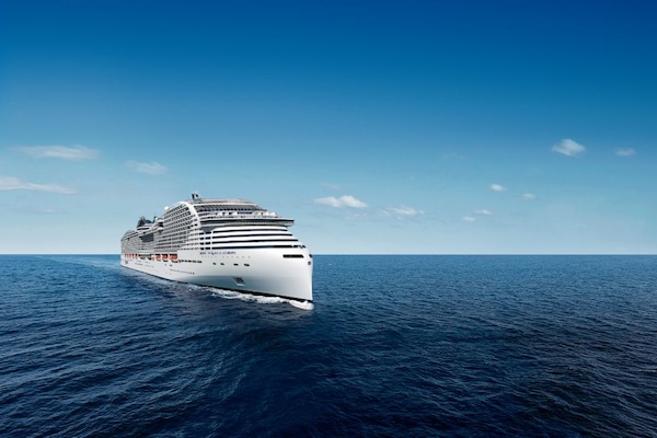 MSC World Europa Cruising